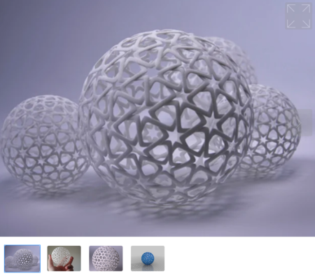  Islamic christmas ball  3d model for 3d printers