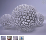  Islamic christmas ball  3d model for 3d printers