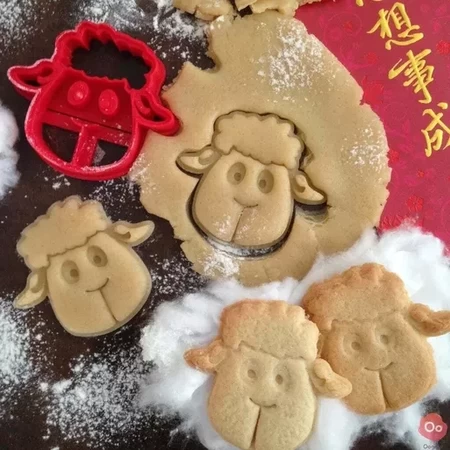 Año Nuevo chino 2015 el Año de la Oveja Cortador de la Galleta