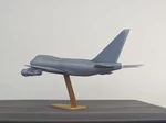 Modelo 3d de Boeing 747sp – 1:200 para impresoras 3d