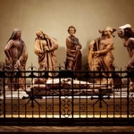   mary magdalen from the mourning over the dead christ   3d model for 3d printers