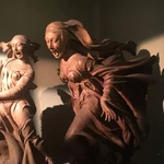 Modelo 3d de  maría magdalena del lamento sobre cristo muerto  para impresoras 3d