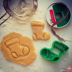 Christmas Sock Cookie Cutter