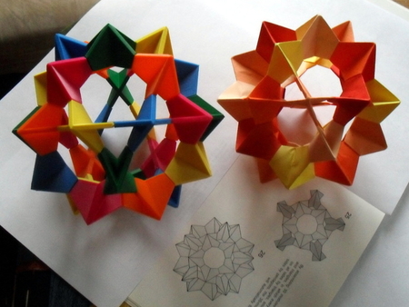 Electra - impreso en 3D origami modular