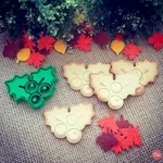  Mistletoe cookie cutter  3d model for 3d printers