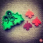  Mistletoe cookie cutter  3d model for 3d printers