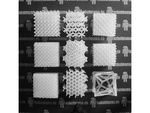  Lattice structures - mikrostrukturen  3d model for 3d printers