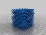  Lattice structures - mikrostrukturen  3d model for 3d printers