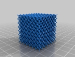  Lattice structures - mikrostrukturen  3d model for 3d printers