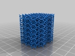 Modelo 3d de Las estructuras de celosía - mikrostrukturen para impresoras 3d