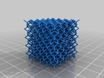  Lattice structures - mikrostrukturen  3d model for 3d printers