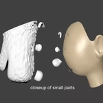 Modelo 3d de Tintín y milú para impresoras 3d