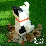 Modelo 3d de Perro de la moneda del banco para impresoras 3d
