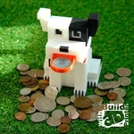 Modelo 3d de Perro de la moneda del banco para impresoras 3d