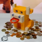 Modelo 3d de Buey de la moneda del banco para impresoras 3d