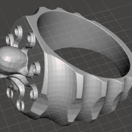  Octo-ring  3d model for 3d printers