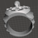  Octo-ring  3d model for 3d printers