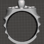 Modelo 3d de Octo-ring para impresoras 3d