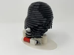  Darth 2: a 3d printed animated darth vader helmet.  3d model for 3d printers