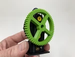  Cycloidal disk electro mechanical timer.  3d model for 3d printers