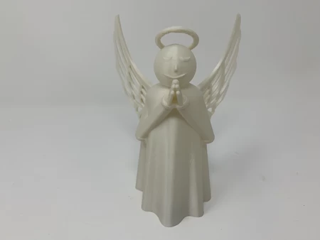 A 3D Printed Animated Angel Christmas Tree Topper.