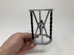  3d printed magnetic tensegrity model  3d model for 3d printers