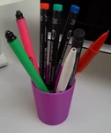  Simple, small pen holder cup  3d model for 3d printers