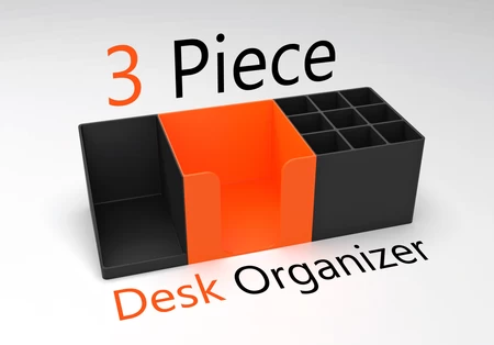 3 Piece Desktop Organizer