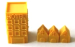  Monopoly house and hotel  3d model for 3d printers