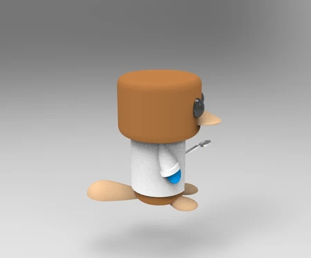  Platy the dentist  3d model for 3d printers