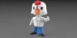  Dr. chicken little   3d model for 3d printers