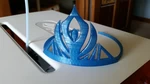 Modelo 3d de La tiara de elsa remezclada para impresoras 3d