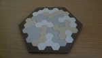  Polyhex puzzle  3d model for 3d printers