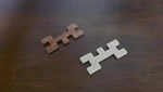  Fractal puzzle - hilbert curve  3d model for 3d printers