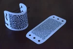 Modelo 3d de Laberinto cibernético (pulsera-crecimiento diferencial de la línea) para impresoras 3d