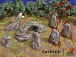  Rock formations  3d model for 3d printers
