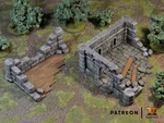  Ruined tower  3d model for 3d printers