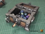  Dungeon chest - remastered   3d model for 3d printers