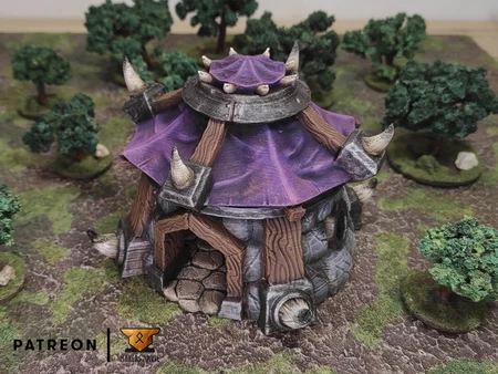  Orc cottage  3d model for 3d printers