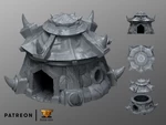  Orc cottage  3d model for 3d printers