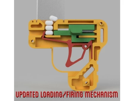  Tictac gun 2 (ttg2)  3d model for 3d printers