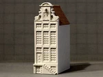 Modelo 3d de Cuatro casas del canal para impresoras 3d