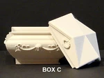  Six decorative boxes  3d model for 3d printers