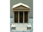  Roman temple  3d model for 3d printers