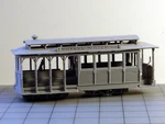  San francisco cable car  3d model for 3d printers