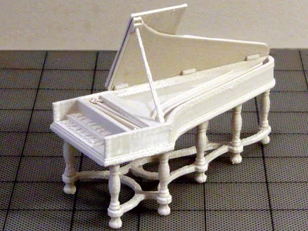  Harpsichord  3d model for 3d printers