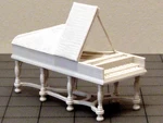  Harpsichord  3d model for 3d printers