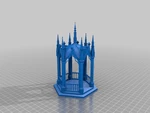  A gothick folly  3d model for 3d printers