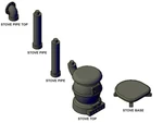  Pot-bellied stove  3d model for 3d printers