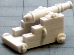  Ship's cannon  3d model for 3d printers